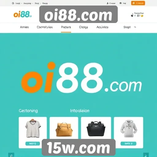 Acessibilidade e design intuitivo do site oi88.com